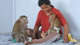 Mommy With Luna Take Cares Baby Valen And Luka For Nap Midday