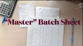 Master Batch Recipes! Plus formulating a new body cream! 🦋