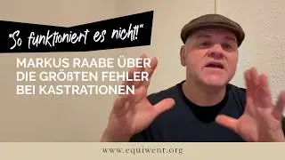 Die unbequeme Wahrheit &uuml;ber Kastrationen in Rum&auml;nien &ndash; Markus Raabe spricht Klartext