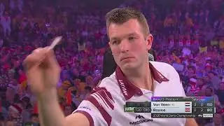 MADARS TAKES THE SET - GIAN VAN VEEN VS MADARS RAZMA 2026 WORLD DARTS CHAMPIONSHIP ALLY PALLY UK