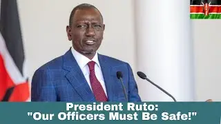 President Ruto Declares Full Support for Police: 