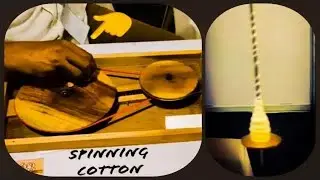 How It`s Made Spinning Cotton Into Thread || The Art of Spinning - Making of Thread From Cotton