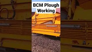 BCM Plough in Working Mode || BCM Working #track_machine #shortvideo #shorts #youtubeshorts