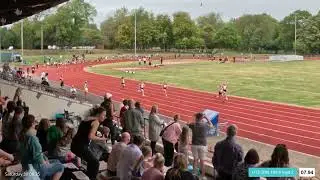 U13G 100m Heat 2 - Mid-Lancs Athletics Medal Meeting, Stanley Park, Blackpool