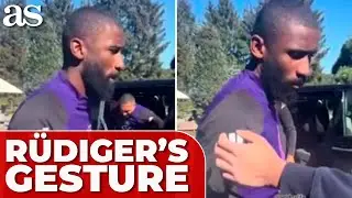 R&Uuml;DIGER'S shocking gesture towards FAN in GERMANY sparks CONTROVERSY