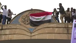الطلاب يعودون الى جامعة الموصل بعد تحريرها