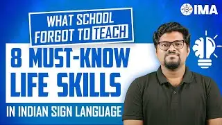 8 Essential Life Skills | Indian Sign Language | Deaf Community | Inclusive Mentoring Academy