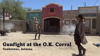 Gunfight at the O.K. Corral. Tombstone, Arizona