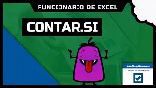 📗 ¿Cómo utilizar la funcion CONTAR.SI en EXCEL? ►Lista de funciones de Excel (Curso de Excel basico)