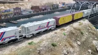 FCP Y NDEM Ferrocarril del Pacifico Nacional de Mexico tolbas y boxcar