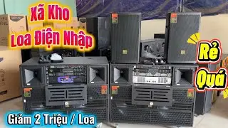 🔥THANH LÝ CUỐI NĂM LOA ĐIỆN CHÍNH HÃNG ASA - GIẢM 2 TRIỆU/ LOA