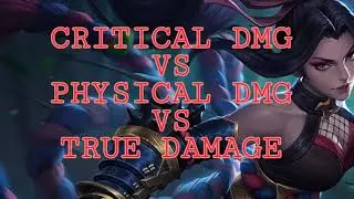 Hanabi Critical Damage Vs Physical Damage Vs True Damage