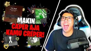 REACTION SUGAR CRASH BANYAK YANG CANTIK SAMPE CREEPER JADI CAPER BIAR TERKENAL  !