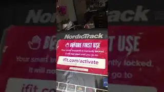 How to activate a new Nordic Track Treadmill for free