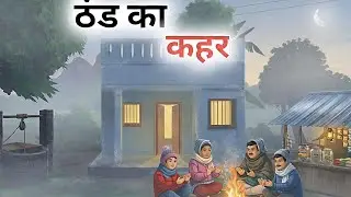 ठंड का कहर |  thand ka kahar  | Hindi Kahaniyan | Hindi Stories | Cartoon | Moral story 