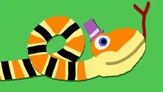 Zombey zeigt euch seine Schlange.
