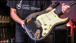 John Mayer Black One Guitar Replica by Freakquency Guitars