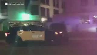 Santa Ana police officers blast Disney tunes at scene to avoid YouTube video recording l ABC7