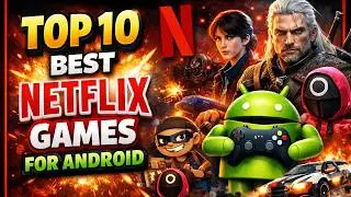 Top 10 Netflix Games For Android In 2026 | High Graphics Games For Android (ONLINE/OFFLINE)