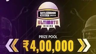 ULTIMATE RISING || BGMI TOURNAMENT || 4,00,000 ₹ PRIZEPOOL || PLATINUM ESPORTS ||