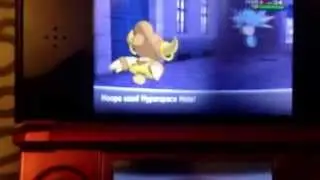 Hoopa Pokemon X and Y using Hyperspace Hole
