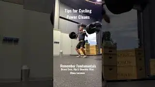 Power Clean Cycling #shorts #workout #fitness