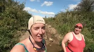 Tadpole bridge to Shifford lock. Swimming The Thames.  24th August 2022