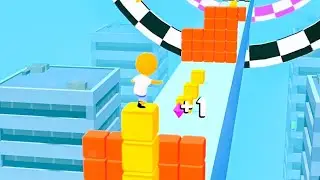 Cube Surfer Level 1 - All Levels Gameplay Android,ios #Shorts