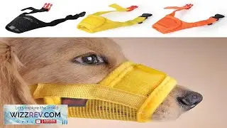 Anti Barking Dog Muzzle for Dogs Adjustable Mesh Breathable Pet Mouth Cover