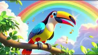 Toucan Rainbow Song | Colors Nursery Rhymes & Kids Songs