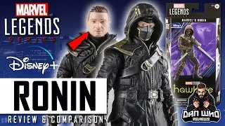 Обзор и сравнение Marvel Legends Ronin Hawkeye Disney Plus 2023 ОБНОВЛЕНИЕ?