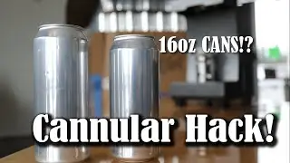 Make 16oz Cans fit The Cannular Can Seamer - How To Hack Standard Cans