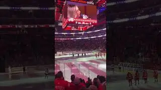 【NHL2021-22】Detroit Red Wings vs Florida Panthers USA National Anthem in Little Caesars Arena #nhl