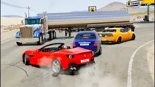 BeamNG Drive Car Crashes Compilation 4K 60FPS