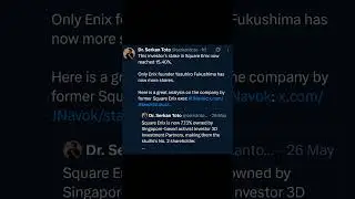 Square Enix versus activist investing. #squareenix #finalfantasy #gamingnews