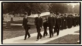1908 Funeral Looks Respectful &mdash; Historians Zoom In and Coffin Is Empty
