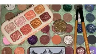 5minutes Bridal Makeup for Beginners under Rs 100//How to Apply Eyelashes