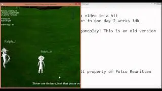 POTCO Rewritten gameplay