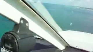 Piper Cadet bypassing the gulfcoast of Florida in 150ft near Fort Myers