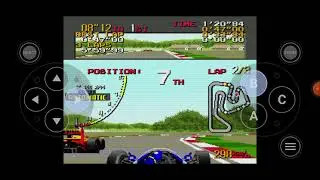 1992 Ayrton Senna's Super Monaco GP II Sega Mega Drive Title