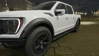 Ford F150 Raptor: Stunning 3M Gloss White G10 Vinyl Wrap