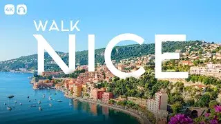 🇫🇷 ПРОГУЛКА по НИЦЦЕ, Франция 2023 | 4k прогулочные туры