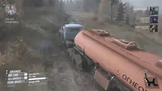 Spintires:Mudrunner:Trouble on the hill(Part 17)