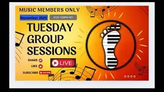 TUESDAYS GROUP SESSIONS -Music w/ Wago  (#IREALPRO giveaway!) NO SOUND!! 😔 