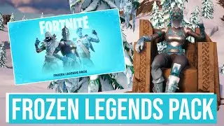 THE FORTNITE FROZEN LEGENDS PACK! On DISCOUNT! Gameplay & Review!