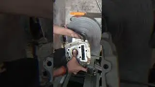 half engine work in bike | #bike #automobile #motorcycle #shorts #viralvideo