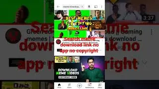how to download memes no copyright no app used