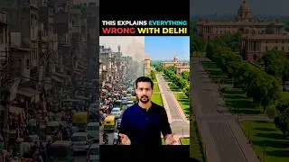 This Is Why Fixing Delhi Is So Hard | One City, Two Realities #shorts #facts