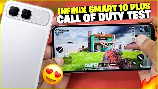 🔥 Infinix Smart 10 Plus Call of Duty Test 🎮 | CODM Gameplay, FPS & Performance 2025