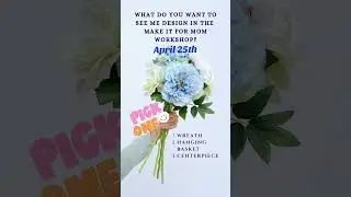 Free Workshop to Make it for Mom! #mothersday #mothersdaygift #freeworkshop #tutorials #shorts